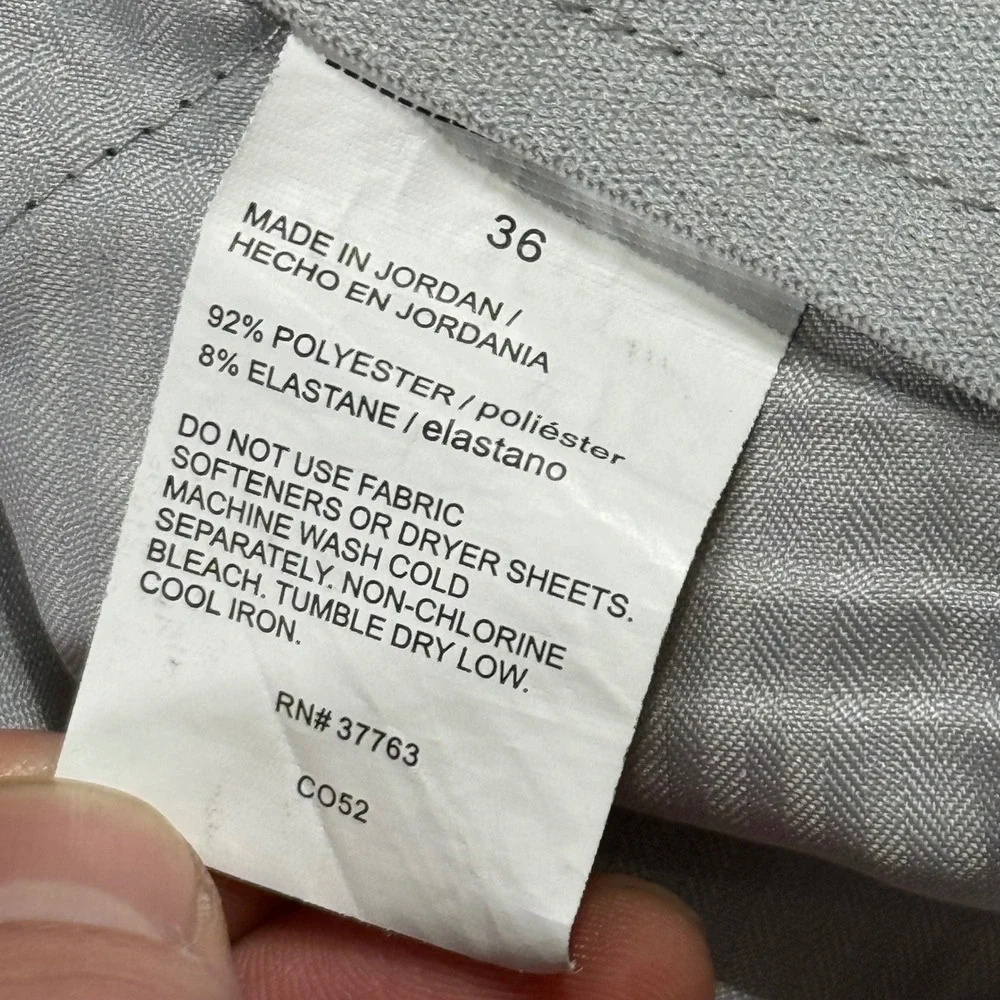 Callaway Mens Performance Golf Shorts Dark Grey Stretch Flat Front Size 36